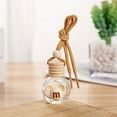 thumbnail image 1 of Cute Cartoon Car Aromatherapy Diffuser - Refillable 10ml Essential Oil Bottle Pendant - Air Freshener Ornament Vials For Car, 1 of 5