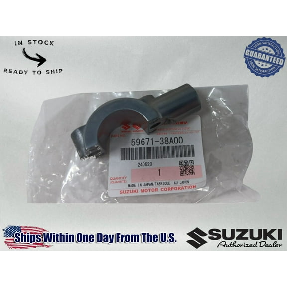 Suzuki OEM Front Master Cylinder Holder Mirror Mount Bracket 59671-38A00