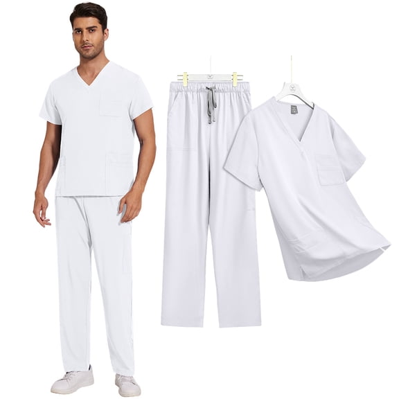 Unisex Medical Scrubs Set Nurse Doctor Work Uniform Scrub Set for Hospital