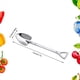 thumbnail image 5 of Paquete de 40 Cucharas de Espresso con Forma de Pala, Minicucharas de Café de Acero Inoxidable de 4,7 Pulgadas, Cucharas PequeñAs para Postre, Té, 5 of 5