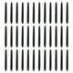 thumbnail image 1 of 100 piezas de plástico Dardo Ejes Dardos Accesorios Tallos Varilla de poste de plástico con rosca de tornillo estándar 2BA (Negro), 1 of 5