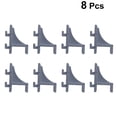 thumbnail image 4 of CIMAXIC 8Pcs Freezer Shelf Clips Refrigerator Support Hooks Cooler Shelf Brace Freezer Clips (Plastic Size 11),1.26"X0.98"X0.43", 4 of 4