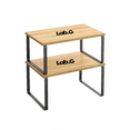 thumbnail image 1 of Estante Organizador De Almacenamiento Para Gabinete bambú Lab.G Madera, 1 of 5