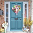 thumbnail image 4 of Easter Wreath Outdoor Courtyard Wall Decorations Holiday Decoration Props, 4 of 9