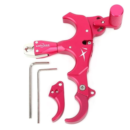 AME X1 Compound Bow Release Aids Grip Thumb 3 4 Fingers Caliper Trigger Archery Hunting