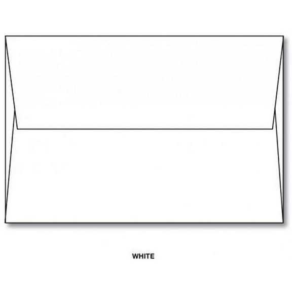 A8 White Envelope 24lb. Size 5 1/2" X 8 1/8" (50 Per Pack)