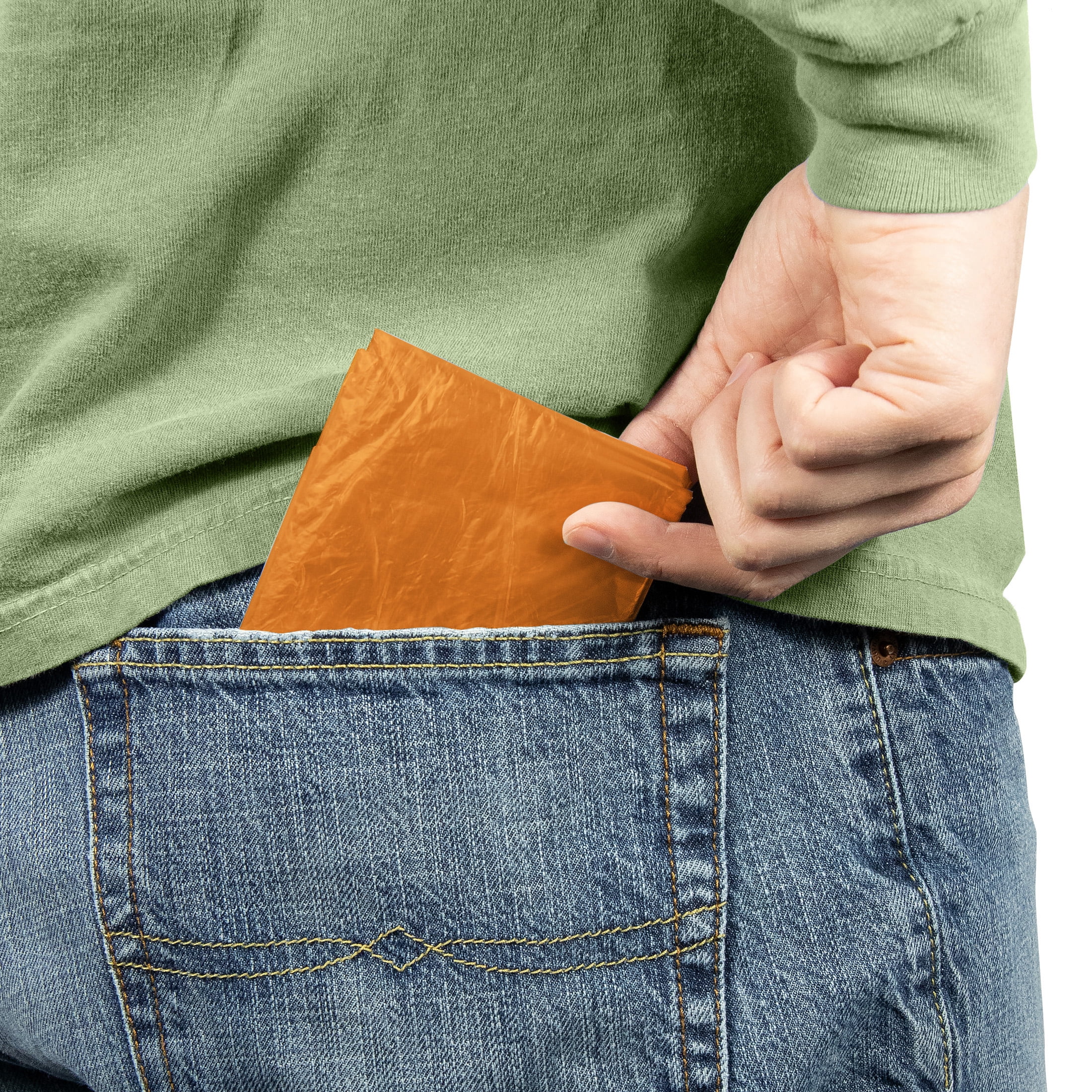 Ozark Trail Orange Emergency Poncho - 25 pack