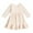 White*, variant on RUTAYY Children Girls Dress Spring Solid Color Long Sleeve Round Neck A-Line Skirt Fashion Travel Dresses