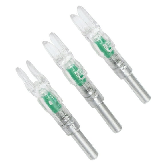 Archery Nock Tail,3PCS Archery Lighted Nocks Automatic Archery Lighted Nocks Archery Lighted Nocks Finely Tuned Performance