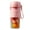 Pink, variant on Huayishang Home Juicer, Kitchen Essentials Clearance Sale of Home Appliances Usb Rechargeable Fresh 270Ml Mini Size Juicer Portable Shakes Cup 50W with Strong Power for Travel Kitchen