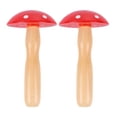 thumbnail image 1 of DEEPCRAFF 2 Pcs Outil de Couture Domestique en Bois Rouge pour Repriser les Champignons avec Surface Poncée Lisse, 1 of 8