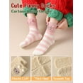 thumbnail image 5 of TEHOOK Warm & Cozy Gifts for Women, Fluffy Fuzzy Sock, Plush Sleeping Slipper Socks - Soft Warm Fabric, 5 of 8