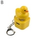 thumbnail image 2 of Pez de madera con garra de gato recargable, patito amarillo pequeño, asiento de eje intercambiable en caliente, cuerpo de eje reemplazable, efecto de iluminación colorido, probador de eje N212, 2 of 2