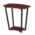 thumbnail image 2 of Pemberly Row End Table in Cherry Wood Finish and Black Metal, 2 of 8