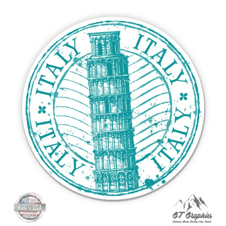 Stamp Sticker-Italy