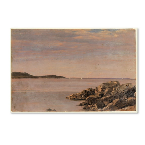 Trademark Fine Art 'Mt Desert Island Maine' Canvas Art by Church