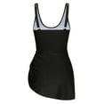 One Piece Swimdress Swimsuits for Women Tummy Control Swim Dresses