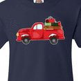thumbnail image 4 of Inktastic Christmas Red Vintage Truck with Presents Youth T-Shirt, 4 of 5