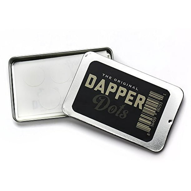 Dapper Dots Double Sided Tape For Men S Fashion 50 Count Tin Walmart Com Walmart Com