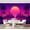 Color 4, variant on Wall Mural Peel and Stick Colorful 3D Vaporwave Landscape Design Neon Lighting Palm Beach Self-Adhesive Wallpaper Removable Wall Decal Wall Sticker Home Decor for Living Room Bedroom 69"x96"
