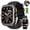 Black - GPS Tactical 1.91", variant on Rugged Smart Watch for Men, 2.01" HD Display Bluetooth Calling Smartwatch with 900mAh Long Battery, Flashlight, Compass, 100+ Sports Modes, Outdoor Fitness Watch for Android iPhone, Khaki