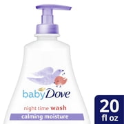Baby Dove Sensitive Skin Care Baby Wash Calming Moisture Chamomile Scented, 20 oz