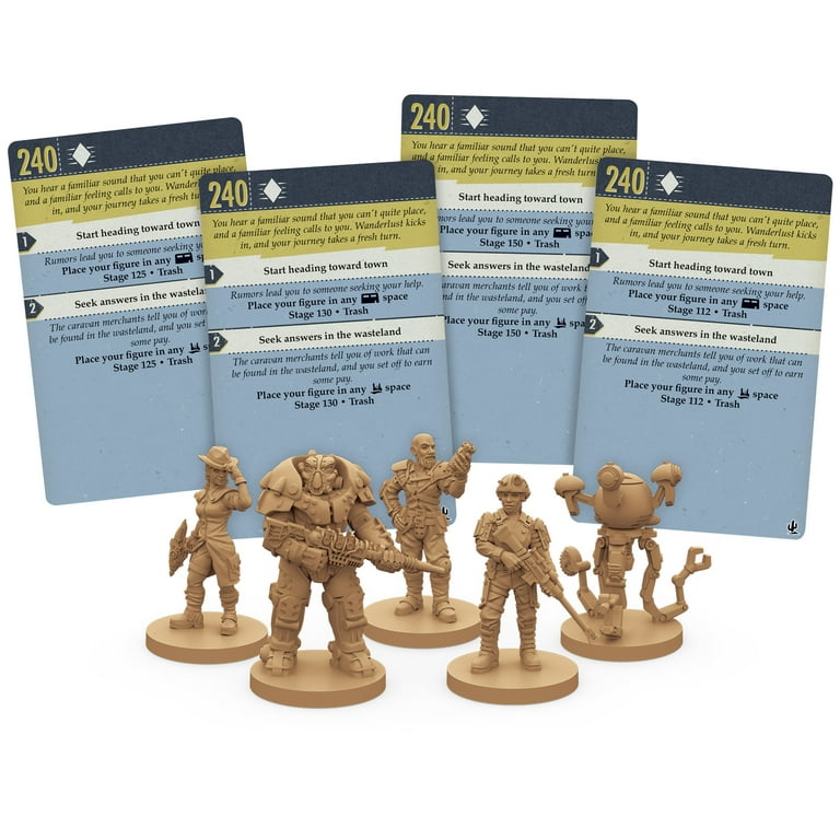 Fallout New California Strategy Board Game Expansion - Walmart.com