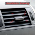 thumbnail image 2 of Herramienta de hoja de ventilación de aire acondicionado de 4 Uds para coches Toyota Corolla, suministros interiores de abrazadera, 2 of 4