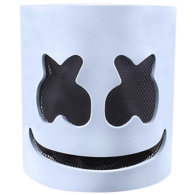 Festival de Música Dj Máscara Marshmello Casco Cosplay Prop Carnaval H Sincero Electrónica