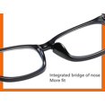 thumbnail image 3 of Gafas de bloqueo de luz azul Gafas cuadradas Gafas de bloqueo de luz azul Sin receta para mujeres y hombres, 3 of 4