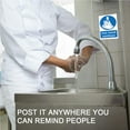 thumbnail image 3 of yingyy 10Pcs Wash Hand Wall Stickers PVC Hand Washing Sign Sanitary Stickers No.3, 3 of 6