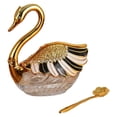 thumbnail image 4 of QSTDGVPW Swan Shaped Sugar Container Salt Spice Jar Gift Creative Durability Professional Style C, 4 of 9