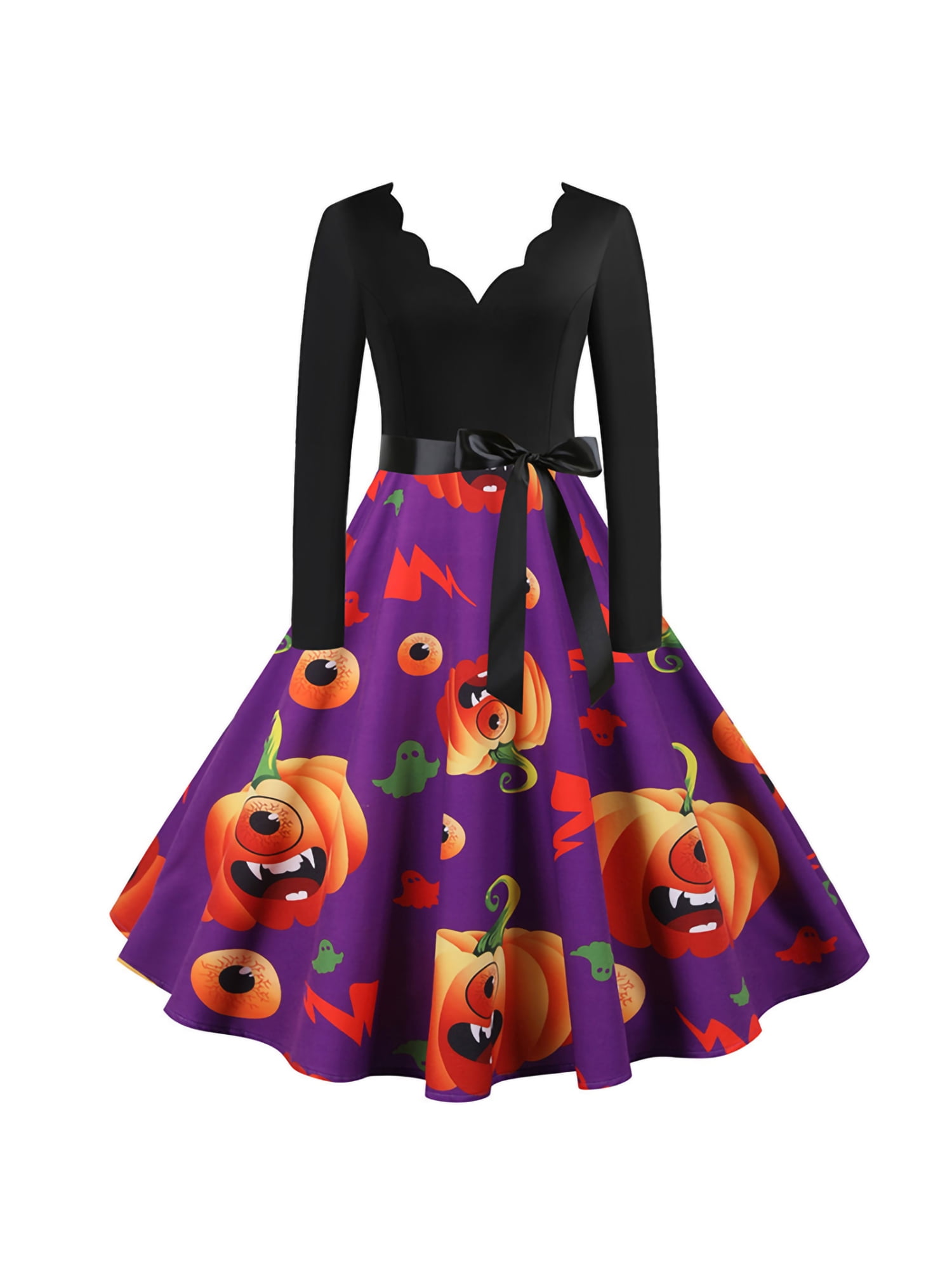 ladies flared dresses