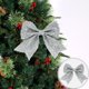 thumbnail image 1 of Lazo Navideño con Carita Brillante, Colgante para Árbol de Navidad, Lazo Decorativo para Regalo, 1 of 6