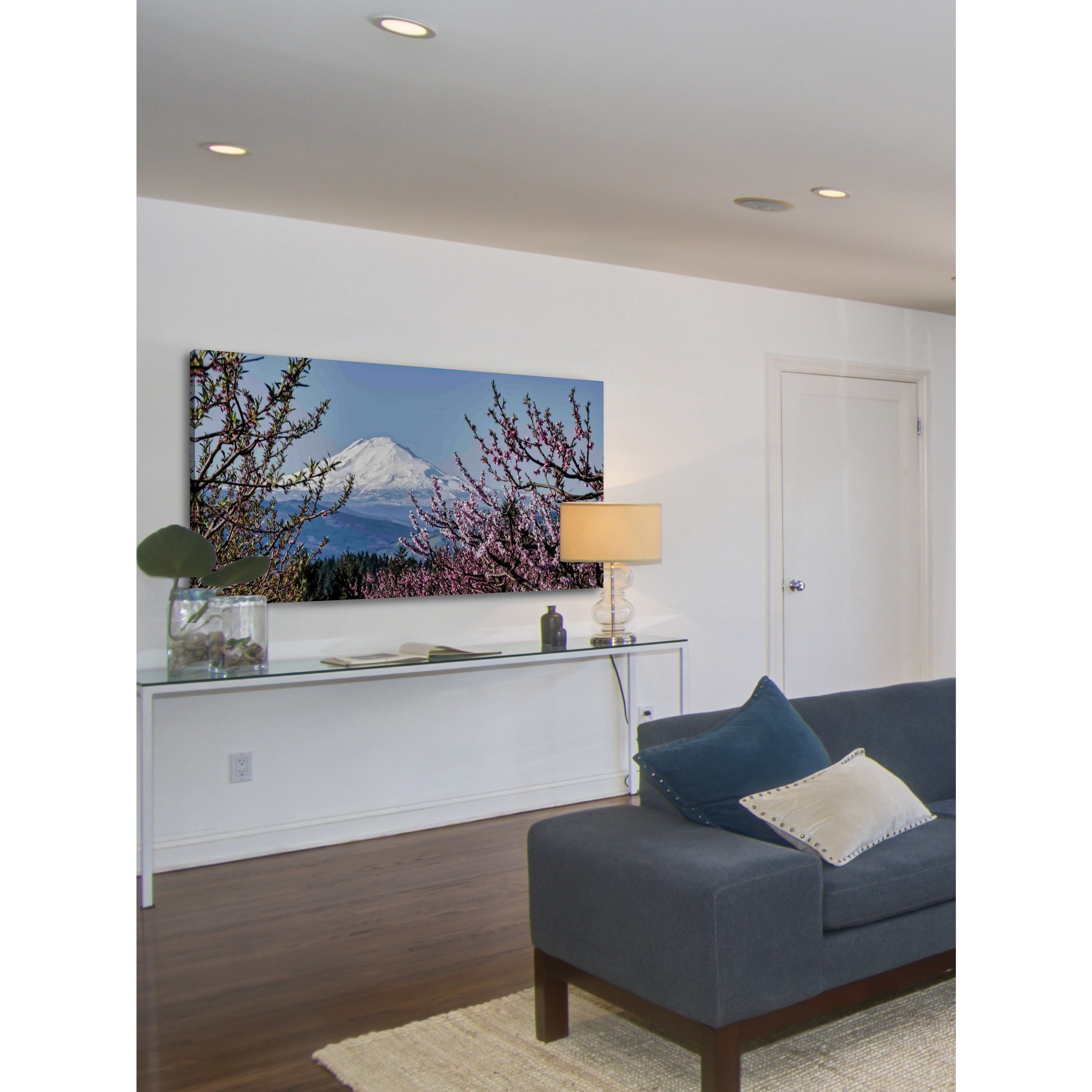 Marmont Hill Inc Marmont Hill - Mt. Adams in Spring Painting Print on Canvas - Multi-color