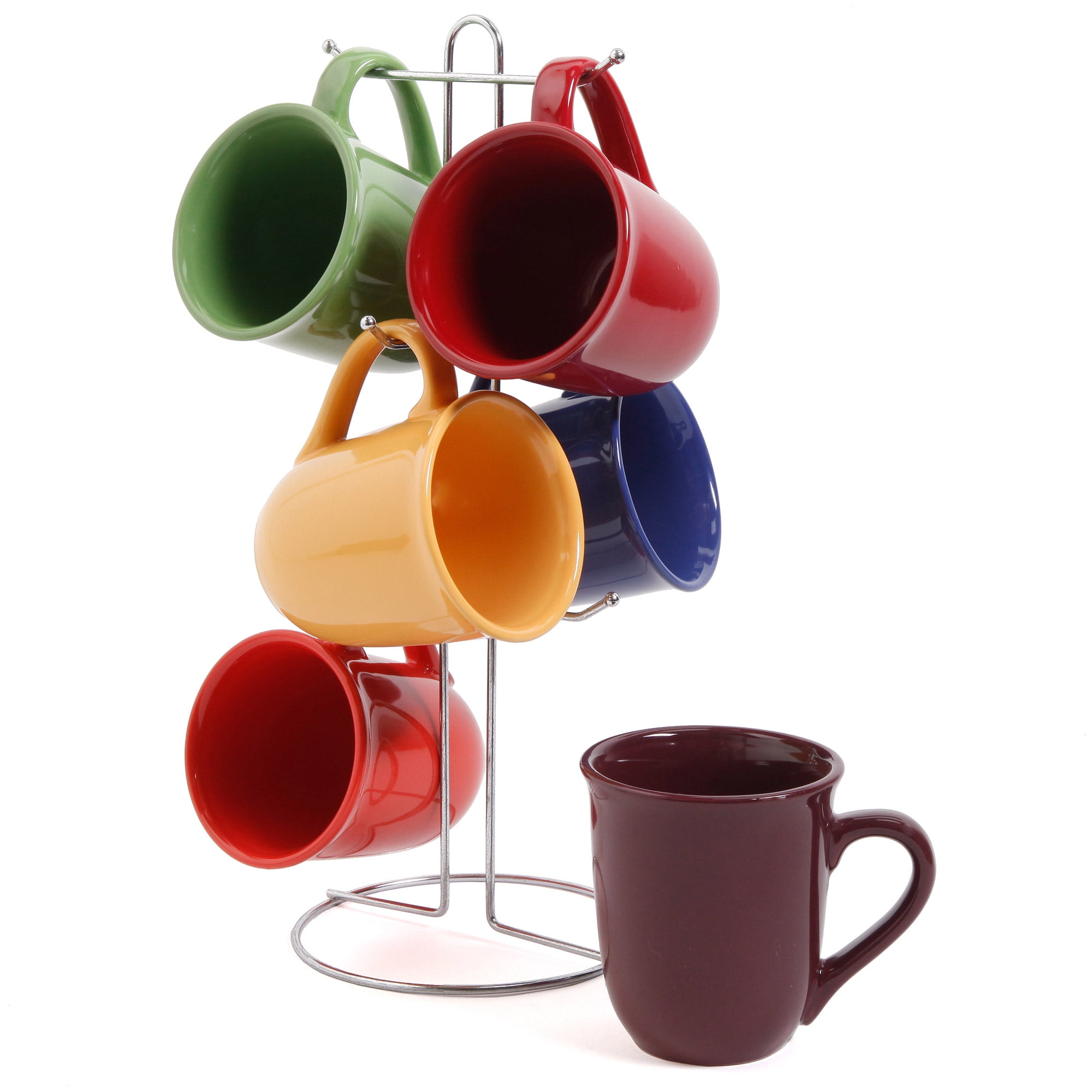 Mr. Coffee Mr. Tavern Cafe 6Piece Mug Set with Caddy