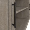 thumbnail image 4 of Key West TV Stand for 70 Inch TV w/ Bookcases in Washed Gray - Engineered Wood, 4 of 7