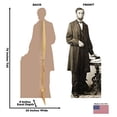 thumbnail image 5 of Advanced Graphics 3642 76 x 30 in. Abraham Lincoln Cardboard Cutout, 5 of 5