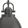 thumbnail image 5 of Hunter - Bridgemoor 2-light Noble Bronze, Medium Size Pendant Light, Dimmable, Industrial Style, Dome Shaped, for Bedrooms, Dining, Living Rooms - 19103, 5 of 9