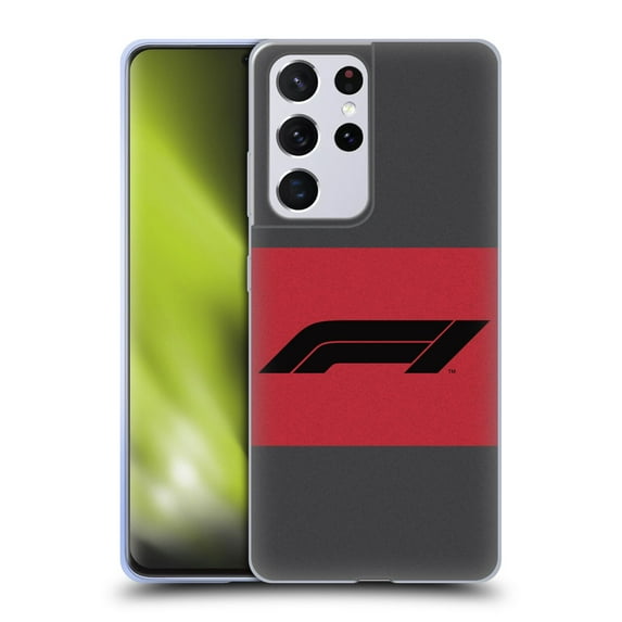 Head Case Designs Officially Licensed Formula 1 F1 Logo Stripes Soft Gel Case Compatible with Samsung Galaxy S21 Ultra 5G