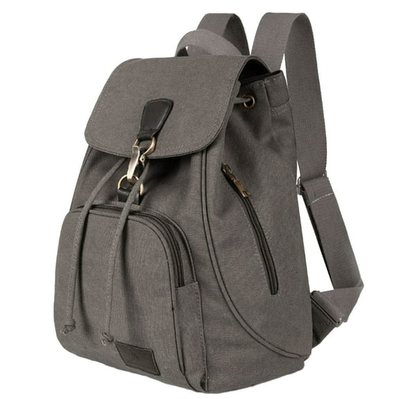 YIEMEEN Stylish Canvas Backpack for Women Travel Daypack Trendy School Bag with Spacious Storage