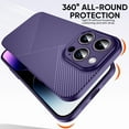 thumbnail image 6 of Compatible with Apple iPhone 14 Pro Max Case, Luxury Ultra Slim Shockproof Lightweight Anti-scratch Hard PC Protection Anti-drop Phone Case Cover for iPhone 14 Pro Max 6.7 inch, Purple, 6 of 10