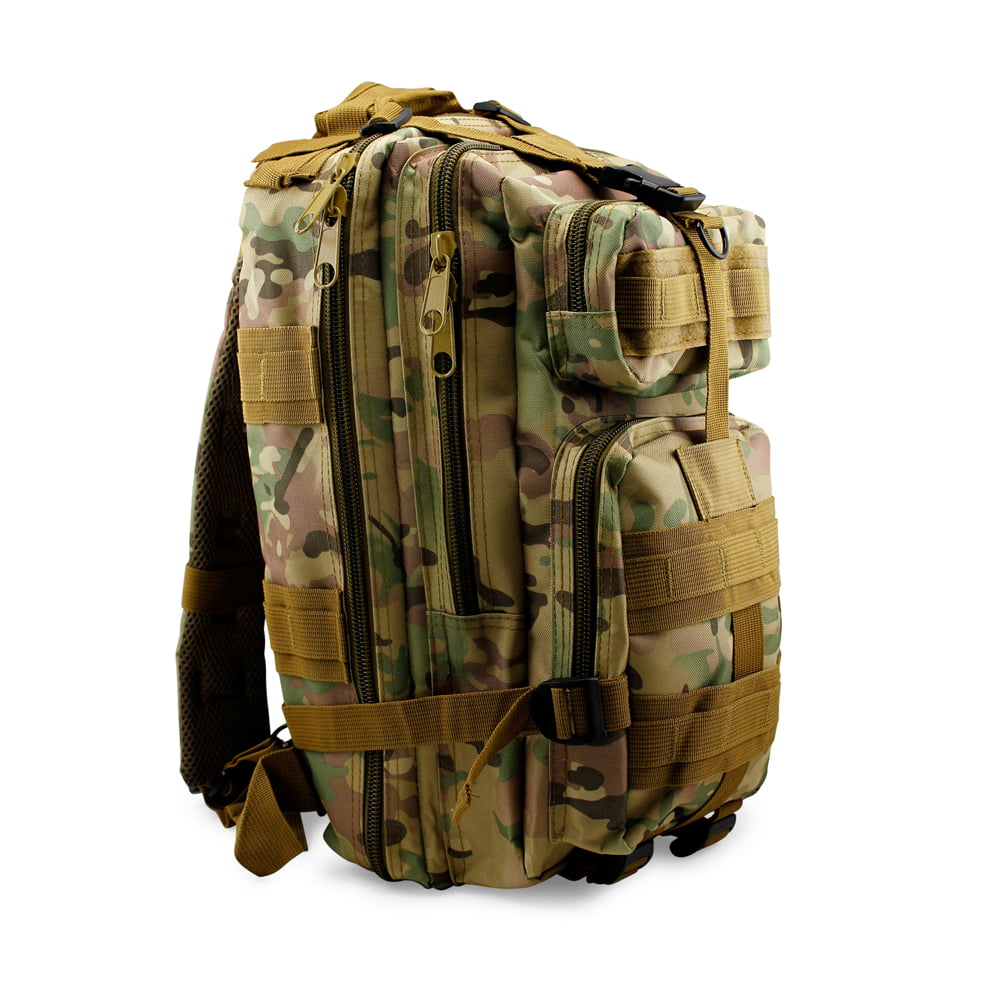 army green Hiking Backpack Sports Backpack 30 Liter Traveling Backpack for Men Women 