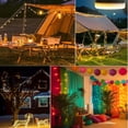 thumbnail image 4 of MQ Outdoor 39.4' Solar Powered with Type-C Charging Portable Stowable 8-Mode LED String Light, 4 of 10