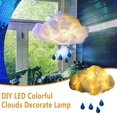 thumbnail image 1 of Luz nocturna Jwdx para niños, ¡oferta! Lámpara LED de nubes blancas cálidas para niños, hecha a mano, creativa, 30 ml, amarilla., 1 of 8