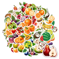 thumbnail image 1 of YEZDIX 35pcs Colorful Fruit Stickers Waterproof Vinyl for Laptops Notebooks Suitcases, 1 of 5