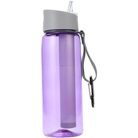 Water Bottle with Filter - Water Purification Bottle Portable Reusable ...