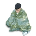 thumbnail image 2 of Saco de dormir de PE para primeros auxilios al aire libre, para alivio de desastres, aislamiento térmico y frío, saco de dormir de emergencia. Úselo como saco vivac de emergencia o saco de dormir de, 2 of 5