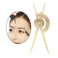 thumbnail image 4 of Eyebrow Stencil Ruler, Stainless Steel Eyebrow Ruler Caliper, , for Shaper Ruler Permanent Makeup -, 4 of 10