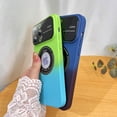thumbnail image 3 of for iPhone 14 Pro Max Case Magnetic Gradient Case with Camera Lens Protector for iPhone 14 Pro Max Compatible with Magsafe Slim Full Body Protective Cover for Women Men-Green/Blue, 3 of 6
